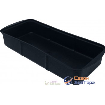 Лоток для розсади малий чорний 385х160х65мм